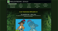 Desktop Screenshot of freilichtbuehne-schuld.de